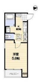 ルミウス東山の間取り画像