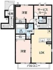 Amour RITAの間取り画像