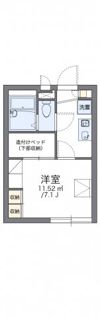 レオパレスコンフォート成城の間取り画像