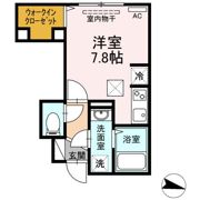 アンジュール鹿浜の間取り画像