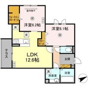 D's LIEN (ディ-ズリアン) Cの間取り画像