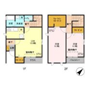 マロン シャトー Bの間取り画像