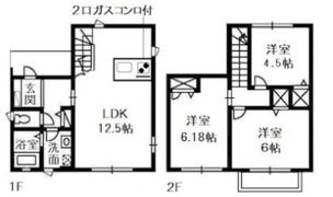 ハピネス55の間取り画像