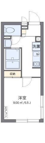 クレイノリーブス 梅屋敷の間取り画像