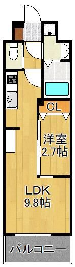 コンダクトレジデンスJINYAMAの間取り画像