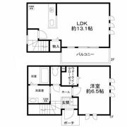 ルミエール柿の木坂の間取り画像
