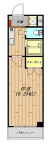 成増プラザ エー105号室の間取り画像