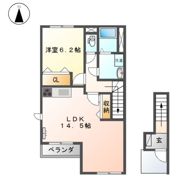 カサブランカの間取り画像