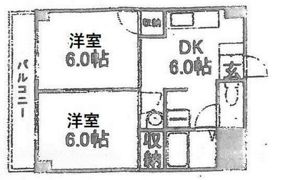 グランディール門田屋敷の間取り画像