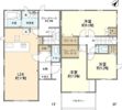 4087志木市柏町20期6棟5号棟の間取り画像