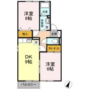 コーポセジュール B棟の間取り画像