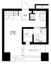ザ・タワー芝浦の間取り画像