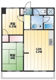 西原ISハイツの間取り画像