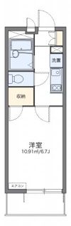 レオパレスグリナリー梅島の間取り画像