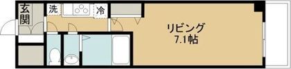サンハイム南分の間取り画像