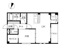 sekirei-Bの間取り画像
