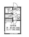 リーヴェルポート横浜三ツ沢Vの間取り画像