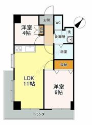カーサセゾンの間取り画像