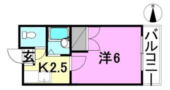 メゾンADハイツの間取り画像