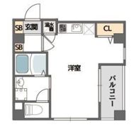 コンフォール南森町の間取り画像