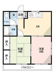 エステートピア西新井の間取り画像