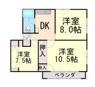 シャトー六甲の間取り画像