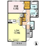 ラフィーネの間取り画像
