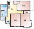 マンションサンスカイの間取り画像