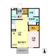 メゾン ド ボナールの間取り画像