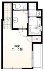 Glanz 小石川の間取り画像