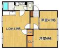 サンビレッジ緑ヶ丘A棟の間取り画像