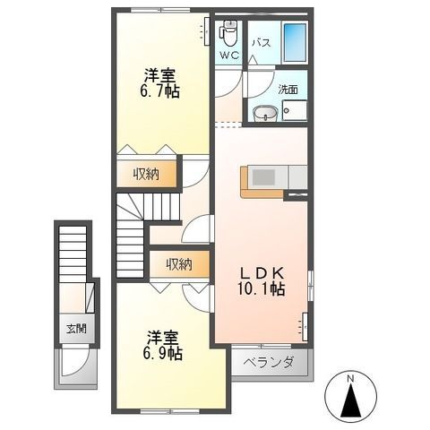 間取図