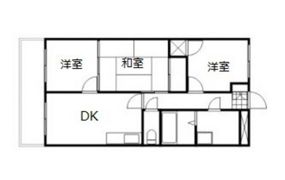 アルファ東古松Ⅱの間取り画像