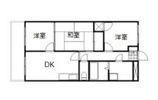 アルファ東古松Ⅱの間取り画像