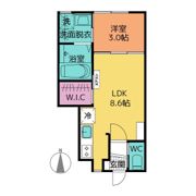 インテグラル秋吉新町の間取り画像