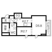 メリディアン国見アネックスの間取り画像