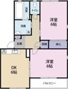 パーシモンⅠ・Ⅱの間取り画像