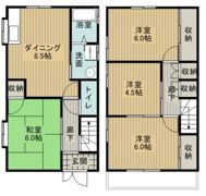 熊本一戸建の間取り画像