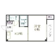 寿ハイツの間取り画像