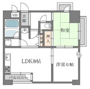 トータス西天満の間取り画像