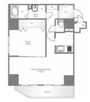 リヴシティ上野入谷グロースの間取り画像
