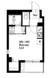 b’CASA Yokohamaの間取り画像