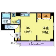 タウンコート常磐町の間取り画像