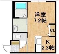 Lien KitahiroshimaⅠの間取り画像