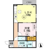 シャルマンコート豊中の間取り画像