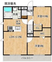 コンチネンタルの間取り画像