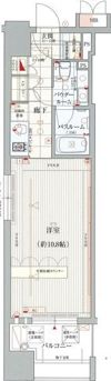 デュオン新大阪レジデンスの間取り画像