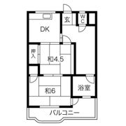 永田マンションの間取り画像