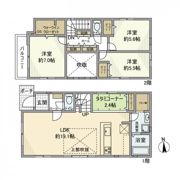 宮前戸建の間取り画像