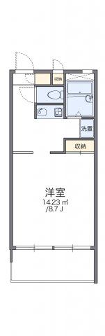 レオパレス神田の間取り画像